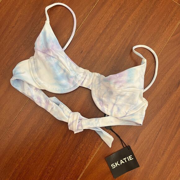 Skatie• ‘Kate’ Bikini Top Bonnaroo Print - Picture 2 of 14